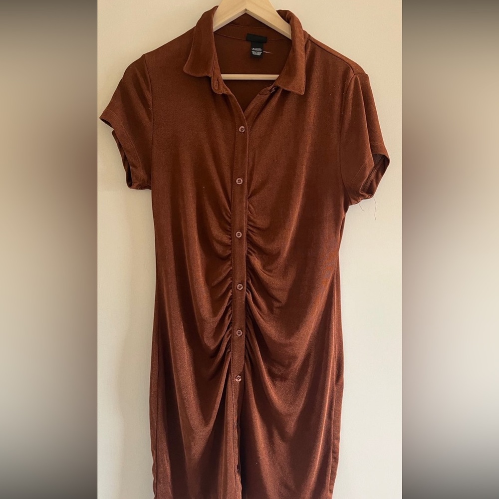 Button up dress